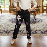 Girls' Premium Fashion Jeans | Stylish Front & Back Detailed Denim