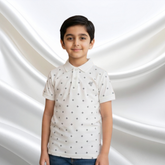 Kids' Urban Style Short Sleeve Shirt | Comfortable Daily Wear Top