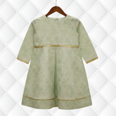 Kids' Ethnic 3-Piece Collection | Traditional Printed Top, Trouser & Dupatta Set