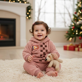 Premium 2-Piece Winter Fleece Suit | Cozy Sweatshirt & Jogger Matching Set