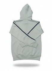 Premium Athletic Full-Zip TrackSuit | Sporty Striped Hooded TrackSuit