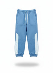 Premium 2-Piece Winter Fleece Tracksuit | Contrast Panel Hoodie & Jogger Set