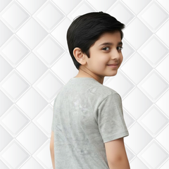 Boys' Cool Graphic Cotton Tee | Modern Casual Print T-Shirt