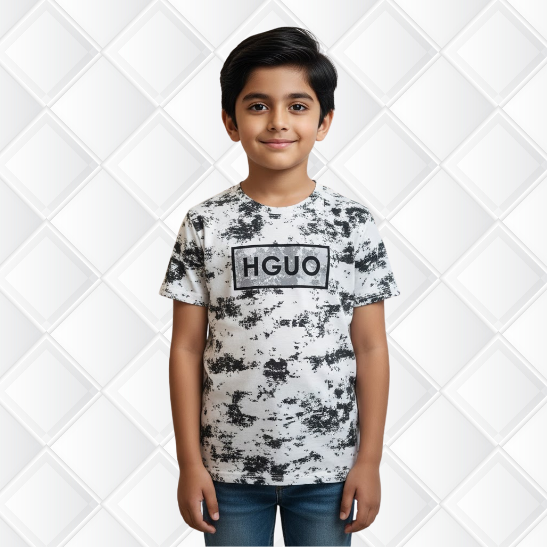 Boys' Trendsetter Graphic Tee | Premium Cotton Casual Wear