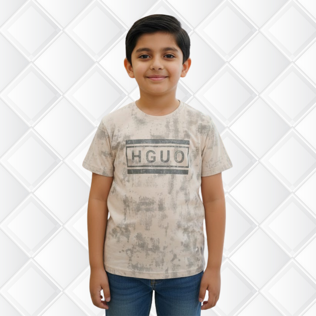 Boys' Urban Edition Graphic Tee | Premium Cotton Casual T-Shirt