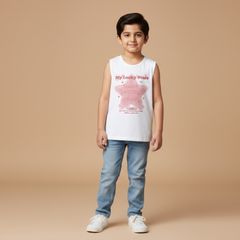 Boys Luxury 2-Piece Set: Premium Designer Over-Shirt with Inner