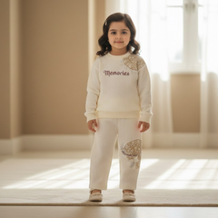 Premium 2-Piece Boys' Casual Set | Graphic Half-Sleeve Shirt & Matching Jogger Trousers