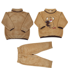 Premium 2-Piece Winter Fleece Suit | Cozy Sweatshirt & Jogger Matching Set