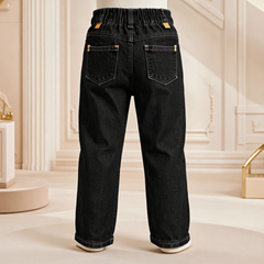 Boys' Premium Rugged Denim Jeans | Stylish Pocket Design Jogger Pants