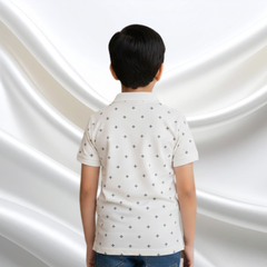 Kids' Urban Style Short Sleeve Shirt | Comfortable Daily Wear Top